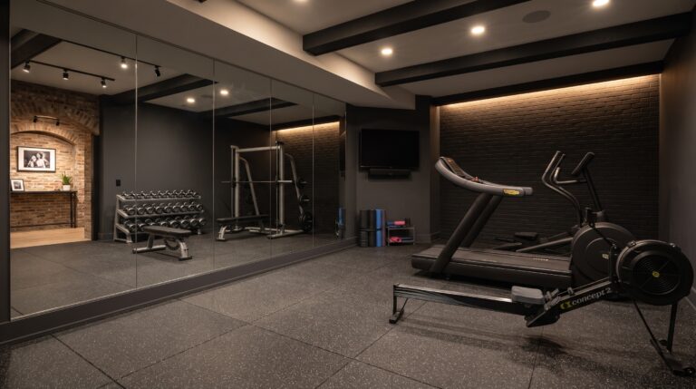 Basement Gym Design Ideas for Connecticut Homes