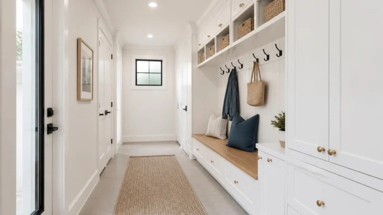 How to Add a Mudroom to a Home Without One